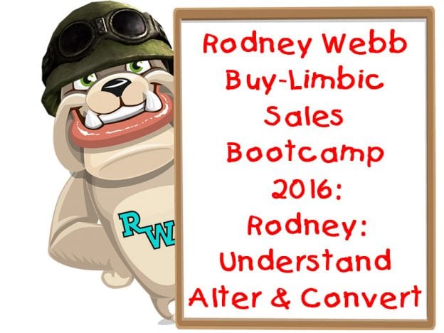 Rodney Webb Bootcamp 2016 1: Rodney: Understand Alter and Convert course image