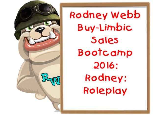 Rodney Webb Bootcamp 2016 2: Rodney: Roleplay course image