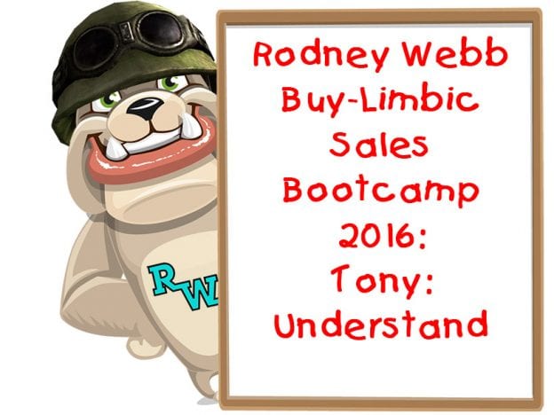 Rodney Webb Bootcamp 2016 5: Tony: Understand course image