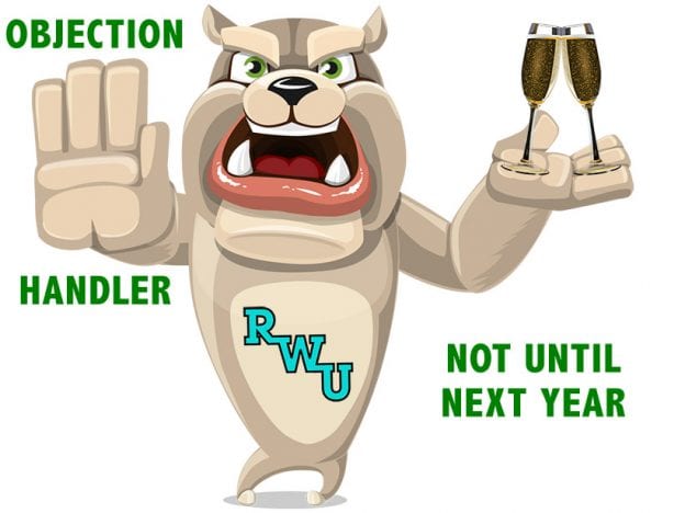 Rodney Webb Objection Handler  9: Not Until Next Year course image