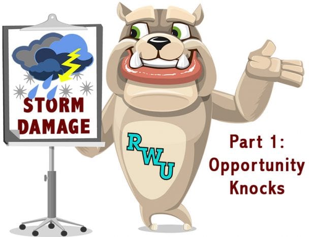 Rodney Webb Insurance: Storm Damage: Part 1: Opportunity Knocks course image